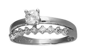 Серебряное кольцо КВ2864-С