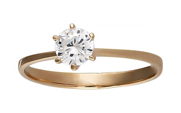 Золота каблучка КВ2875 Золотое кольцо КВ2875