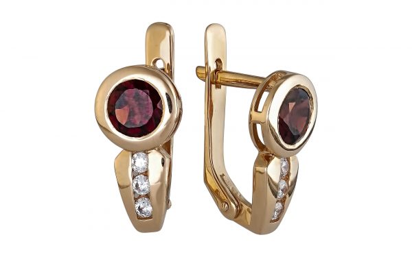 Золотые серьги СН2009