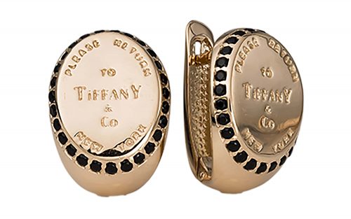 Золотые серьги СВ1485