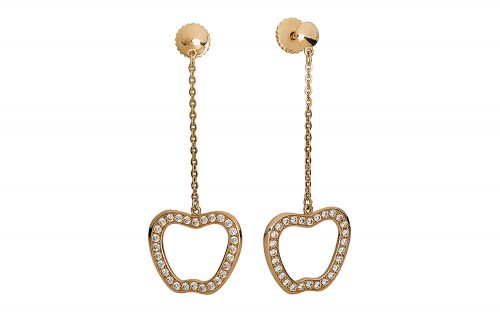 Золотые серьги СВ1487