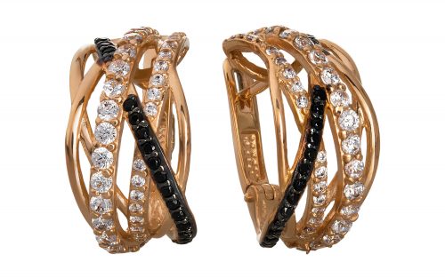 Золоті сережки СВ1577 Золотые серьги СВ1577