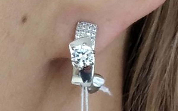 Срібні сережки СВ1862-С ювелирный завод ЮвелирЭлит