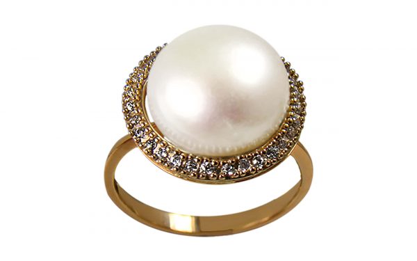 Золота каблучка КВ2230 Золотое кольцо КВ2230