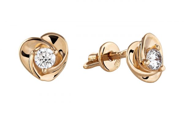 Золотые серьги СВ2036 Золотые серьги СВ2036