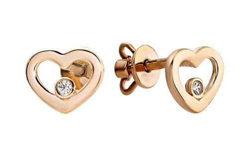 Золотые серьги СВ2100