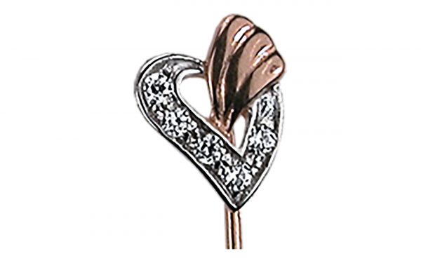 Золотая брошь БШ056