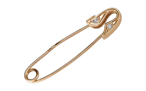 Золотая брошь БШ234