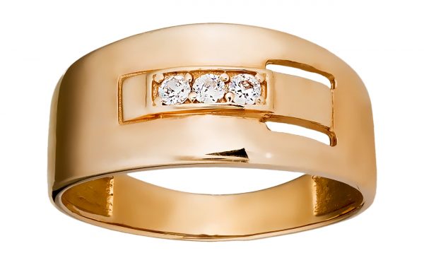 Золота каблучка КВ2027.1 Золотое кольцо КВ2027.1