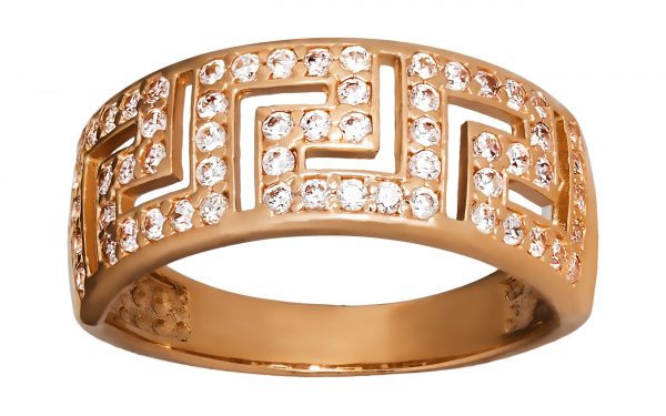 Золота каблучка КВ2047 Золотое кольцо КВ2047