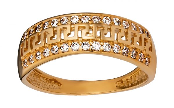 Золота каблучка КВ2059 Золотое кольцо КВ2059