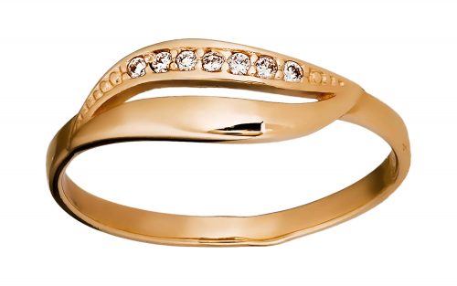 Золота каблучка КВ2111 Золотое кольцо КВ2111