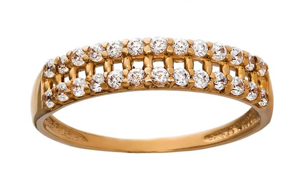 Золота каблучка КВ2144 Золотое кольцо КВ2144