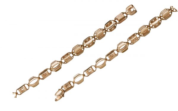 Золотий браслет БС314 Золотой браслет БС314