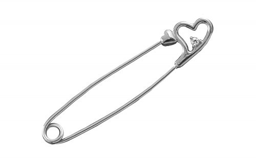 Серебряная булавка БШ205-С Серебряная булавка БШ205-С