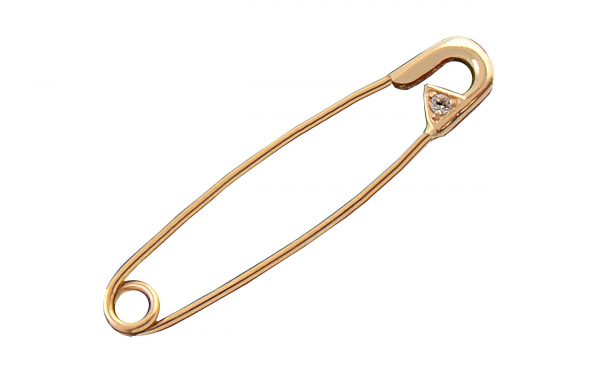 Золота шпилька БШ206 Золотая заколка БШ206