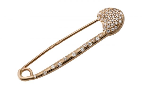 Золота шпилька БШ224 Золотая заколка БШ224