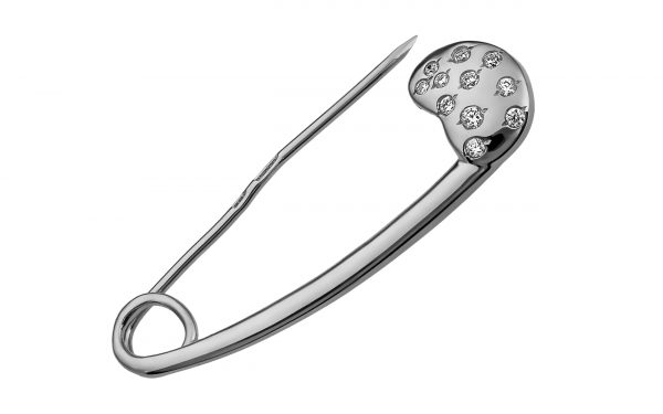 Срібна шпилька БШ226-С Серебряная булавка БШ226-С