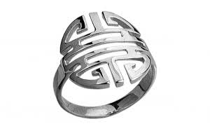 Серебряное кольцо КБ217-С