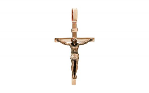 Золотой крестик КР229