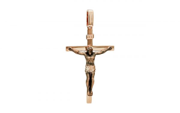 Золотой крестик КР229