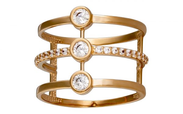 Золотое кольцо КВ2908