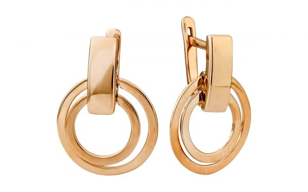 Золоті сережки СБ312 Золотые серьги СБ312