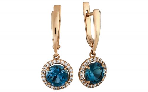 Золотые серьги СН2019.2