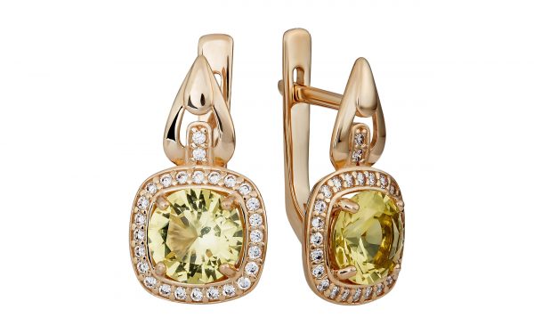 Золотые серьги СН2033.6