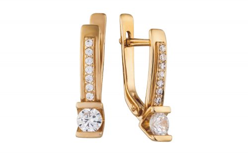 Золотые серьги СВ2099