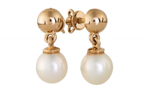 Золотые серьги СВ2102