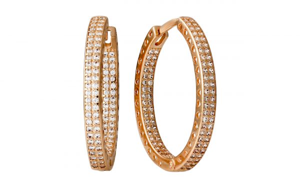 Золотые серьги СВ2114 Золотые серьги СВ2114