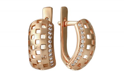 Золотые серьги СВ2224