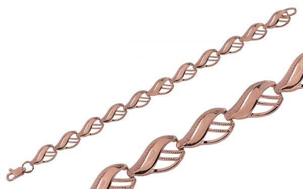 Золотой браслет БС084