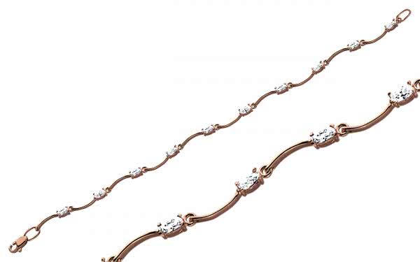 Золотой браслет БС148