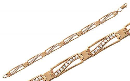 Золотой браслет БС189 Золотой браслет БС189