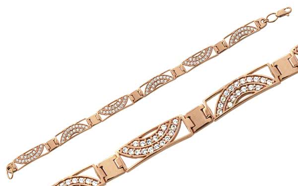 Золотой браслет БС190 Золотой браслет БС190