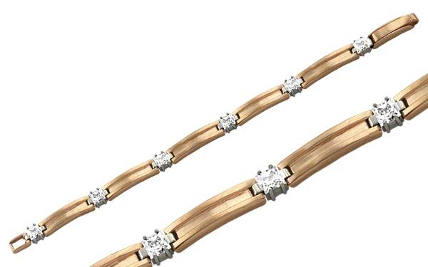 Золотой браслет БС236