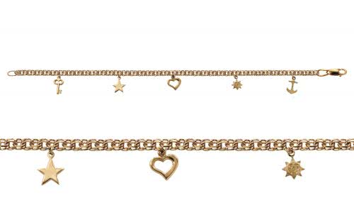 Золотой браслет БС242