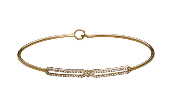 Золотой браслет БС348