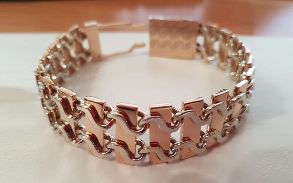 Золотий браслет БС433 ювелирный завод ЮвелирЭлит