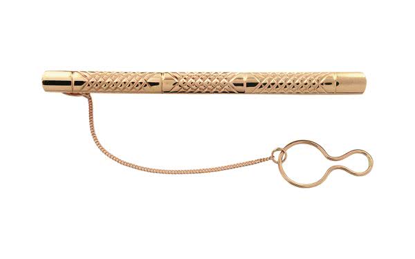 Золотой зажим БШ142