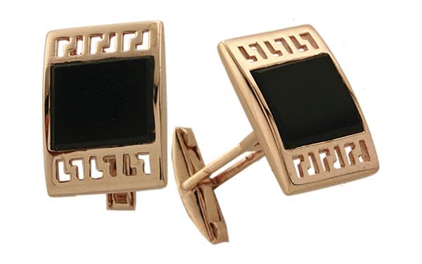 Золотые запонки БШ156 Золотые запонки БШ156