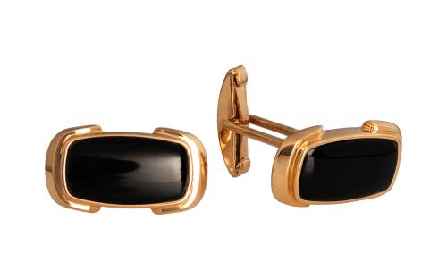 Золотые запонки БШ179 Золотые запонки БШ179