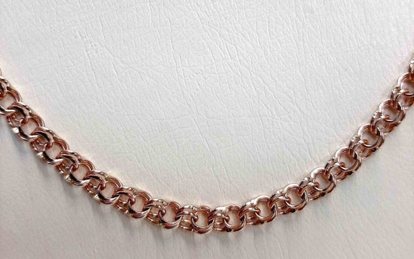 Золотая цепочка ЦП001 Фото Золотая цепочка ЦП001 крупно плетение