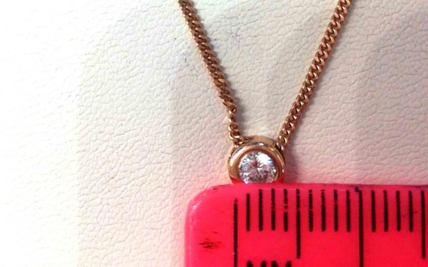 Золотая цепочка ЦП192 Фото Золотая цепочка ЦП192 размер кулона в мм