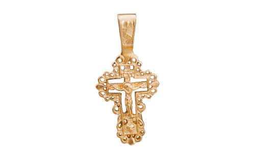 Золотой крестик КП58