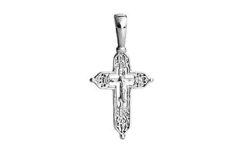 Серебряный крестик КП76-С Серебряный крестик КП76-С