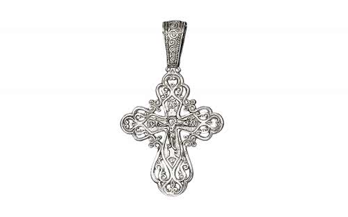 Золотой крестик КП96