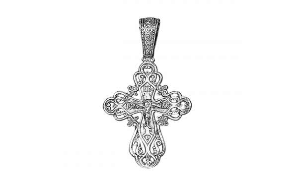 Серебряный крестик КП96-С Серебряный крестик КП96-С